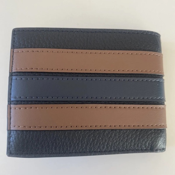 NWT Slim Billfold Wallet With Varsity Stripe 3003 - Picture 3 of 8